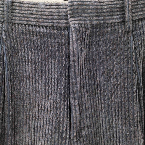 ニコルサンジル Nicole St Gilles NIEDIECK CORD 2タック センタープレス 太畝 コーデュロイパンツ メンズ