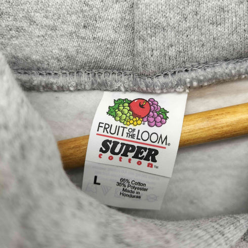 フルーツオブザルーム FRUIT OF THE LOOM super cotton プルオーバーパーカー 裏起毛 メンズ JPN:L