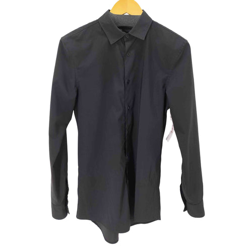 ザラ ZARA L/S ポリ地 レギュラーカラーシャツ メンズ import:S