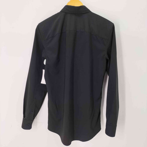 ザラ ZARA L/S ポリ地 レギュラーカラーシャツ メンズ import:S