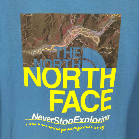 ザノースフェイス THE NORTH FACE S/S SWITCHING Logo Tee メンズ JPN:L