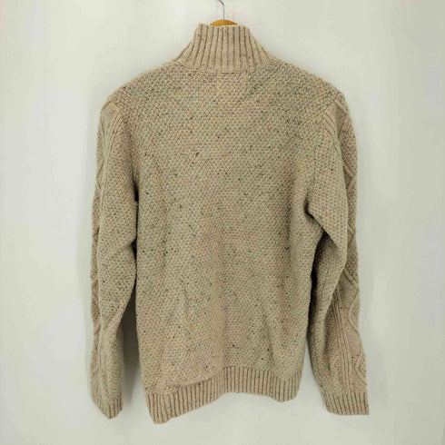 エーグル AIGLE ハイネック アランニット メンズ