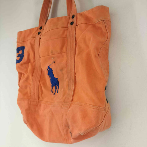 ラルフローレン RALPH LAUREN ビックポニー刺繍 キャンバストートバッグ メンズ