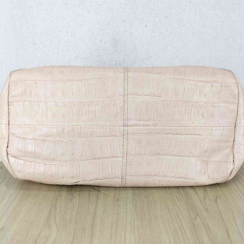 フルラ FURLA GENUINE LEATHER クロコ 型押し ショルダーバッグ レディース