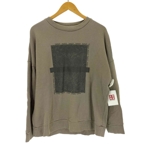 クラネオム CLANE HOMME PAISLEY スウェットプルオーバー メンズ JPN:2
