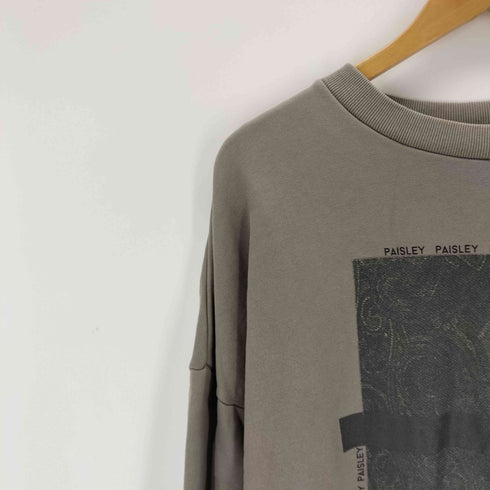クラネオム CLANE HOMME PAISLEY スウェットプルオーバー メンズ JPN:2