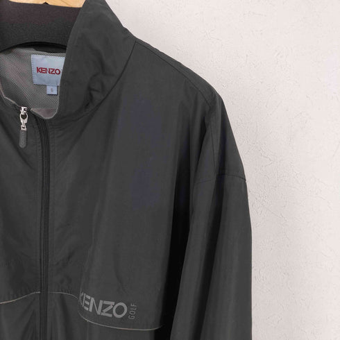 ケンゾーゴルフ KENZO GOLF フロントロゴ ジップアップジャケット メンズ 5