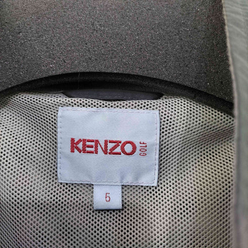 ケンゾーゴルフ KENZO GOLF フロントロゴ ジップアップジャケット メンズ 5