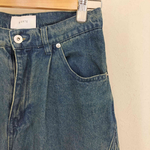 ソエルテ soerte 3WAYサイドジップバギーデニムパンツ メンズ JPN:0