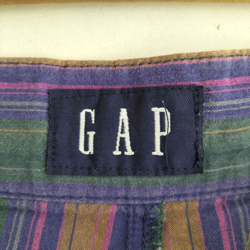 ギャップ Gap OLD 台湾製 ストライプショーツ レディース 11/12