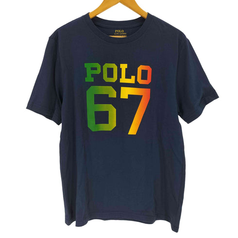 ポロラルフローレン POLO RALPH LAUREN フロントプリント S/S Tシャツ メンズ import:XL