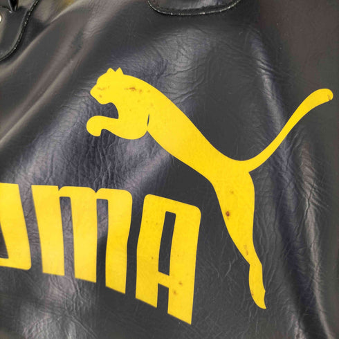 プーマ PUMA ロゴプリント ビニール ボストン バッグ Y2K メンズ