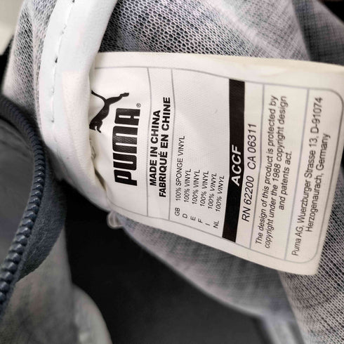 プーマ PUMA ロゴプリント ビニール ボストン バッグ Y2K メンズ