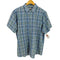 BREAKWATER レーヨンポリ オンブレ レギュラーカラーシャツ メンズ import:XL