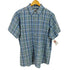 BREAKWATER レーヨンポリ オンブレ レギュラーカラーシャツ メンズ import:XL