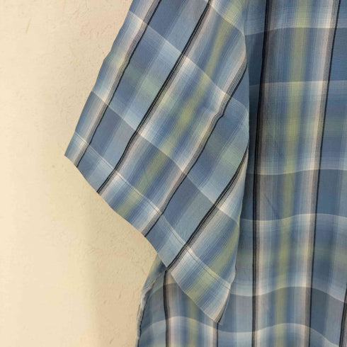 BREAKWATER レーヨンポリ オンブレ レギュラーカラーシャツ メンズ import:XL