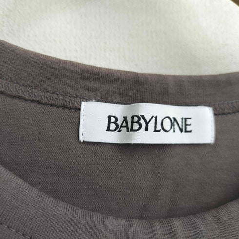 バビロン BABYLONE ブランク クルーネック半袖 Tシャツ レディース FREE