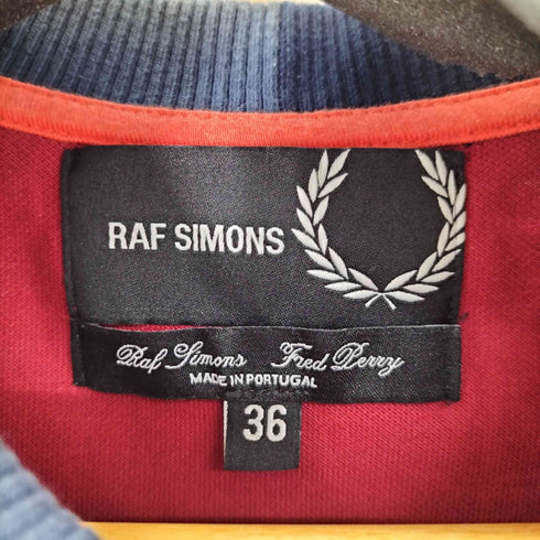 ラフシモンズ RAF SIMONS S/S フロントロゴ刺繍ポロシャツ メンズ 36
