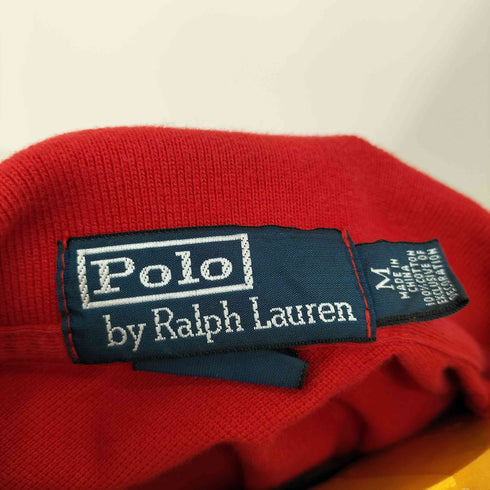 ポロバイラルフローレン Polo by RALPH LAUREN フロントロゴ刺繍ポロシャツ メンズ import:M