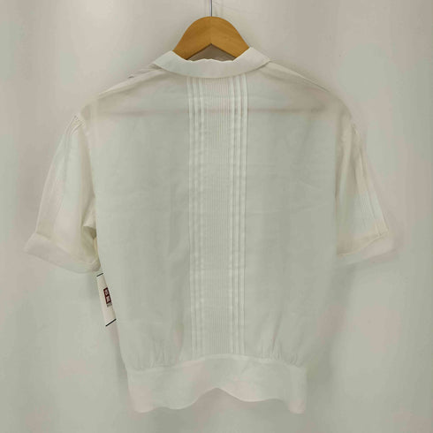 インゲボルグ INGEBORG ピンタック デザイン シャツブラウス レディース