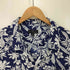 ジップファイブ ZIP FIVE ハイビスカス柄 フローラル S/S アロハ シャツ メンズ JPN:L