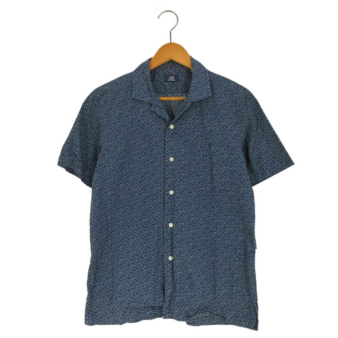 メーカーズシャツカマクラ Makers Shirt 鎌倉 134 KAMAKURA 花柄 コットン 開襟 オープンカラーシャツ メンズ JPN:M