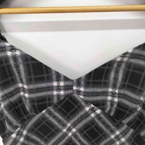 NEW OPEN チェックキャミワンピース レディース import:S