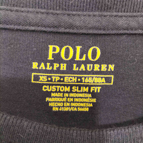 ポロラルフローレン POLO RALPH LAUREN CUSTOM SLIM FITビッグポニー刺繍 S/S Tシャツ レディース XS
