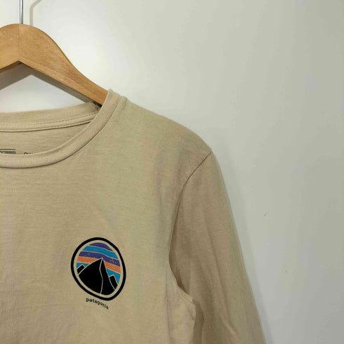 パタゴニア patagonia SLIM FIT 両面プリントL/S Tシャツ レディース S