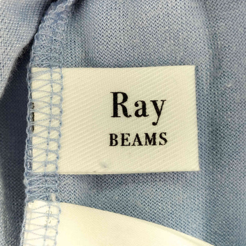 レイビームス Ray BEAMS ストレッチ ベロア Tシャツ レディース