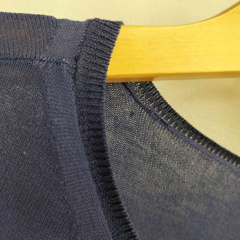 STAMP AND DIARY コットン 五分袖 2WAY ワイド カーディガン レディース