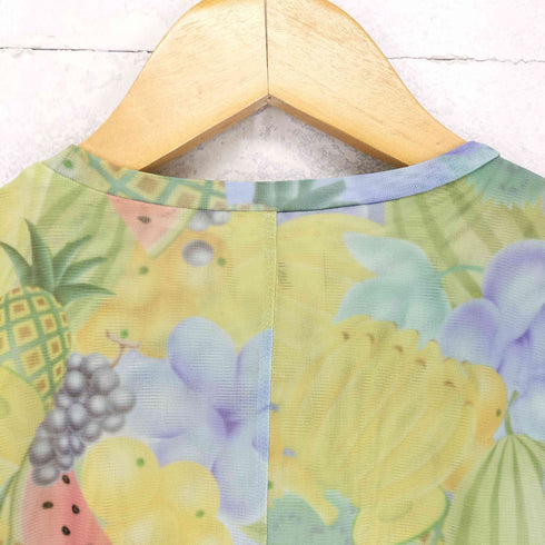マウジー moussy 24SS MD TROPICAL SHEER Tシャツ Y2K レディース FREE