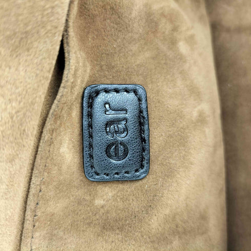 イアパピヨネ ear PAPILLONNER 24aw ボックス型 2way ショルダー付き キャラメルトートバッグ レディース