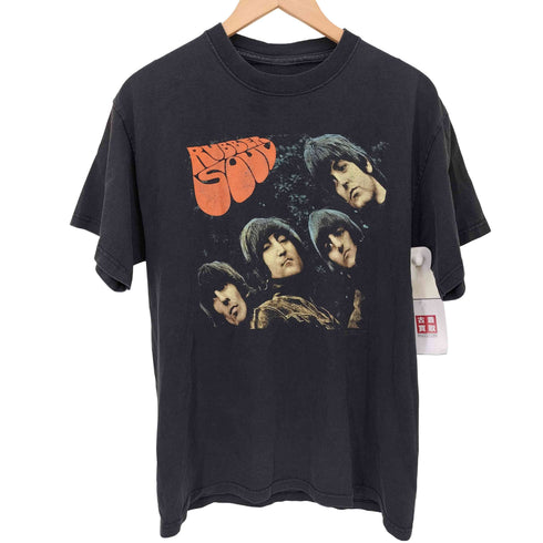 00S コピーライト2003 アーティスト アルバム プリント クルーネック Tシャツ メンズ