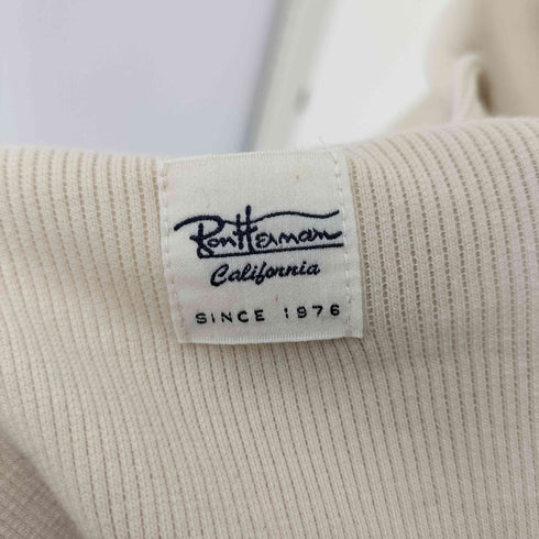 ロンハーマンカルフォルニア Ron Herman California バックオープン リブ ニット コットン カットソー レディース import:XS
