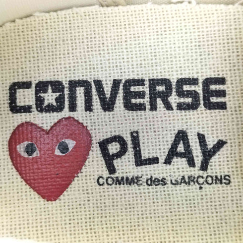 プレイコムデギャルソン PLAY COMME des GARCONS LOW TOP CANVAS スニーカー メンズ JPN:27.5