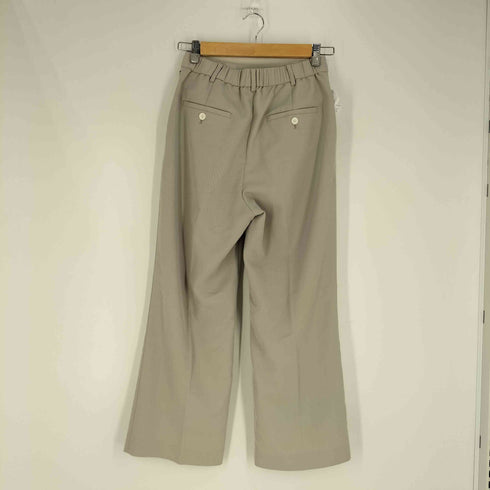 ユナイテッドアローズグリーンレーベルリラクシング UNITED ARROWS green label relaxing クリスプツイル ストレートパンツ レディース JPN:38