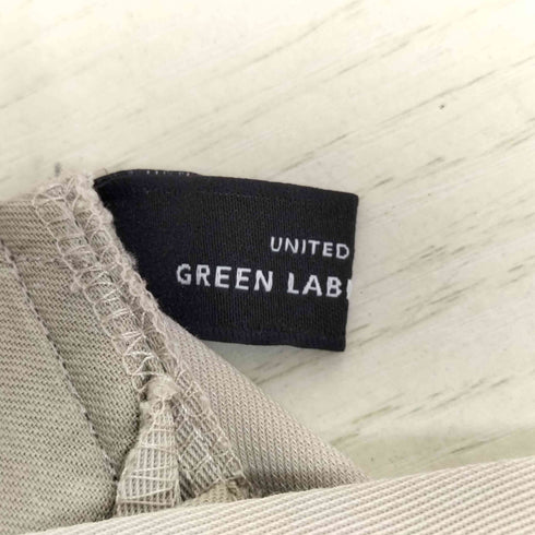 ユナイテッドアローズグリーンレーベルリラクシング UNITED ARROWS green label relaxing クリスプツイル ストレートパンツ レディース JPN:38