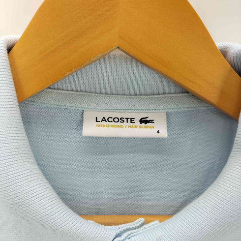 ラコステ LACOSTE 日本製 鹿の子ポロシャツ メンズ 4