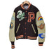 ホワイツビル Whitesville Surfs Up Varsity Jacket フルデコ レザースリーブ スイスカラー ウール スタジャン メンズ 40