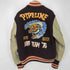 ホワイツビル Whitesville Surfs Up Varsity Jacket フルデコ レザースリーブ スイスカラー ウール スタジャン メンズ 40