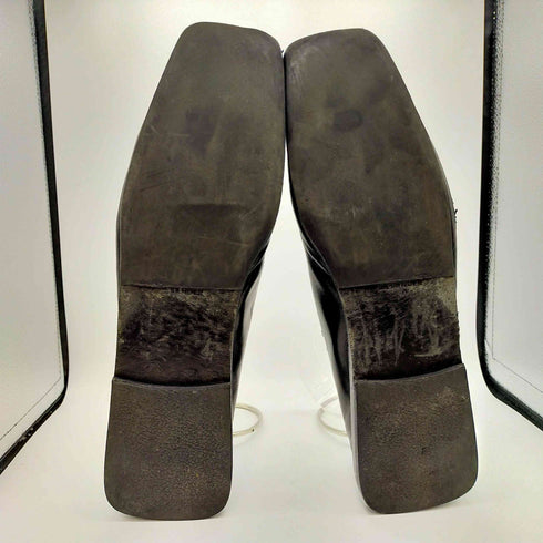 ジルサンダー JIL SANDER BALLERINA バレリーナ スクエアトゥ レースアップ バレエシューズ メタルアンクレット メンズ EUR:40