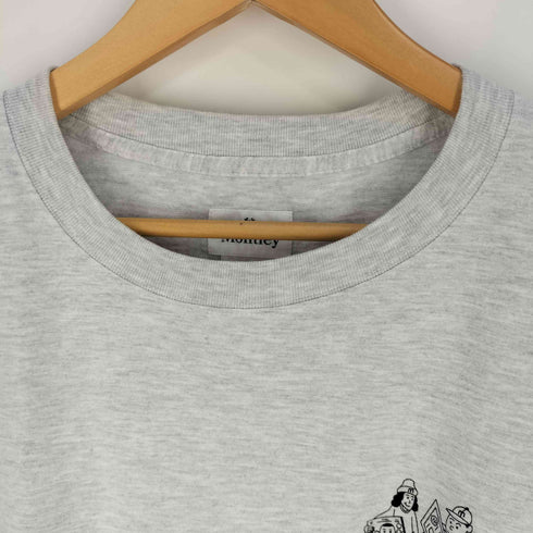 モーレー Montley 両面プリント クルーネックTシャツ メンズ Three