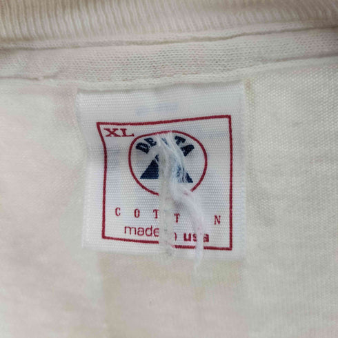 90S USA製 DELTAボディ 戦隊アニメプリント クルーネック Tシャツ チビT ユニセックス メンズ import:XL