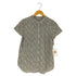 ユナイテッドアローズグリーンレーベルリラクシング UNITED ARROWS green label relaxing CB バンドカラー フレンチ ブラウス レディース FREE