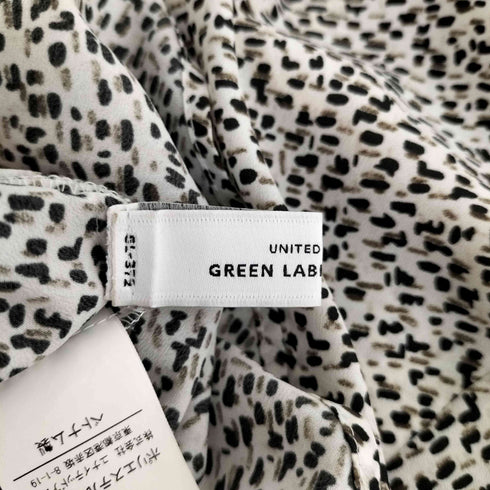 ユナイテッドアローズグリーンレーベルリラクシング UNITED ARROWS green label relaxing CB バンドカラー フレンチ ブラウス レディース FREE