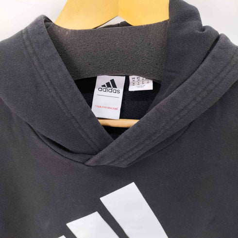 アディダス adidas フロントロゴプリントパーカー メンズ import:M