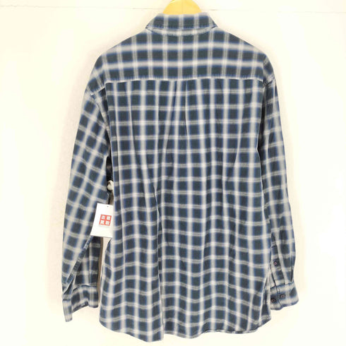 モッシモ MOSSIMO 90-00s BD オンブレチェックL/S シャツ メンズ JPN:L