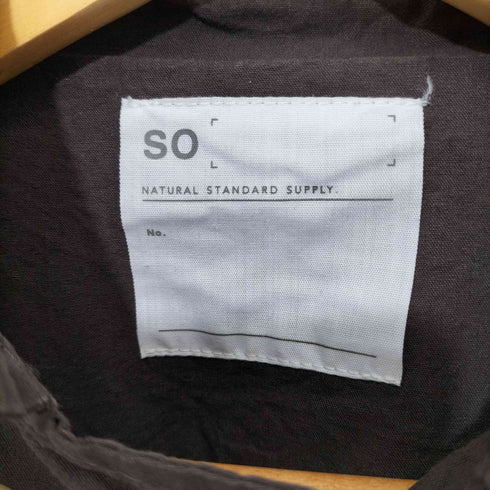 SO NATURAL STANDARD SUPPLY スタンドカラージャケット レディース F