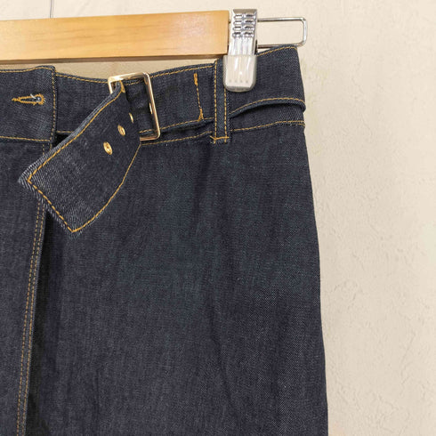 ザラ ZARA デニムラップスカート レディース XS